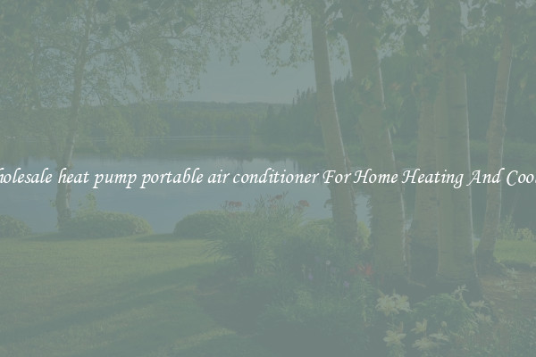 Wholesale heat pump portable air conditioner For Home Heating And Cooling