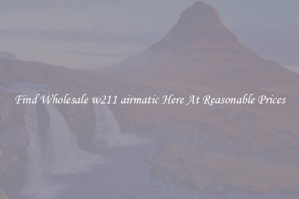 Find Wholesale w211 airmatic Here At Reasonable Prices